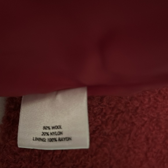 Eileen Fisher cropped dark pink jacket S - Picture 7 of 8